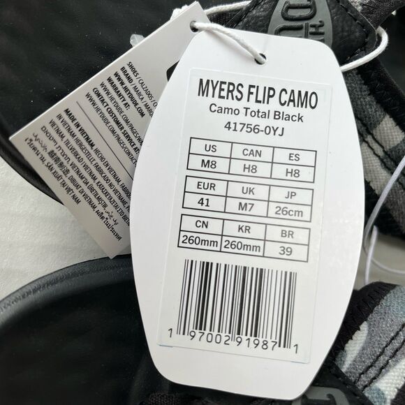 Hey Dude Myers Flip Flop Camo Men\'s 8 Summer Cushioned Flip Flops Thong Sandals main image 6